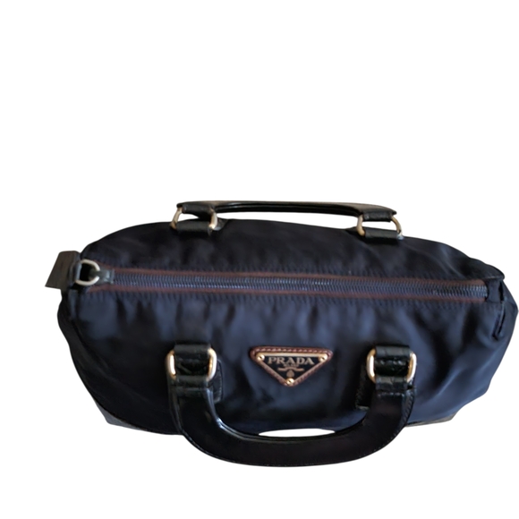 Prada Navy and Black Women's Satchel - Picture 8 of 15